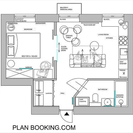 Apartment Designer' S By Center, 2 Warsaw